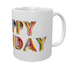 Mug Anniversaire modèle 3