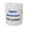 Mug Anniversaire à personnaliser modèle 1