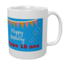 Mug Anniversaire à personnaliser modèle 4