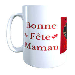 Mug Fête des mères personnalisable