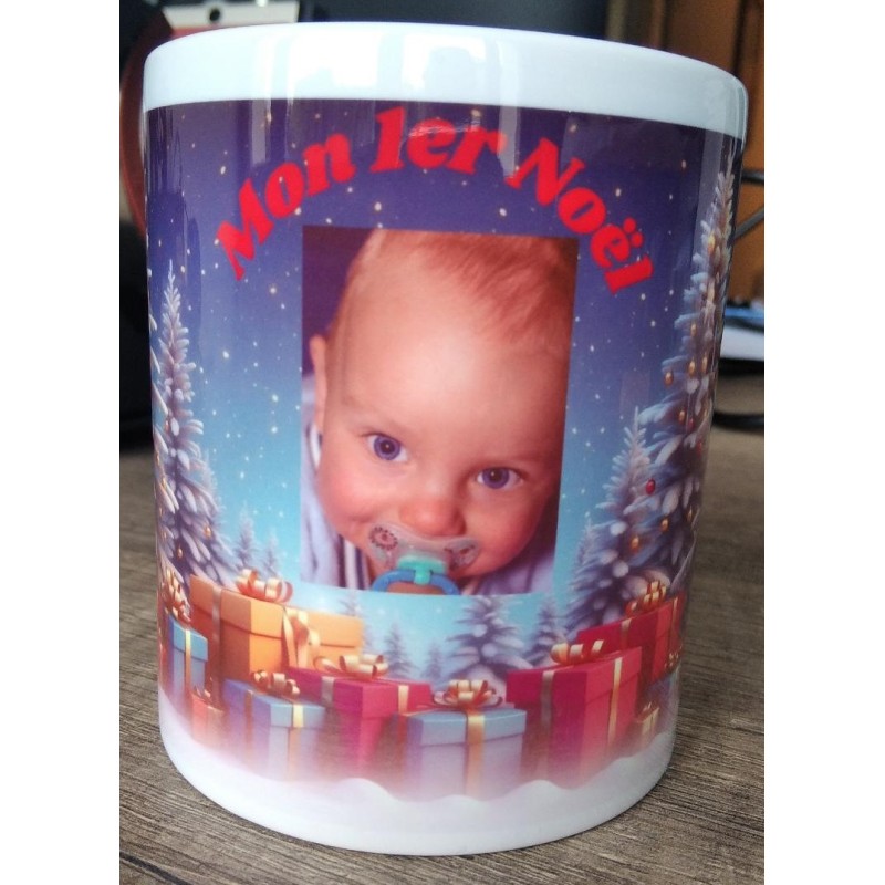 Mug noël personnalisez modèle 3